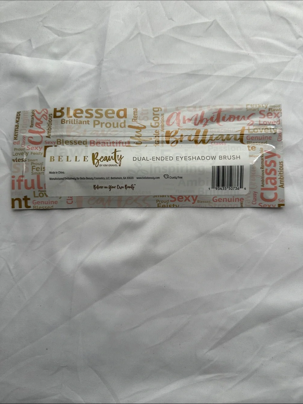 Belle Beauty by Kim Gravel Dual-Ended Eyeshadow Brush